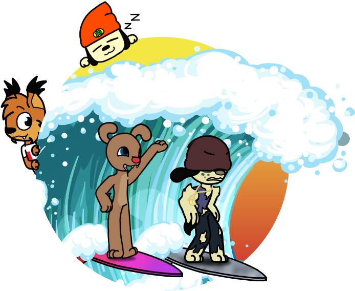 Summertime Surf By Waterelemental1 - Surfing (1000x800)