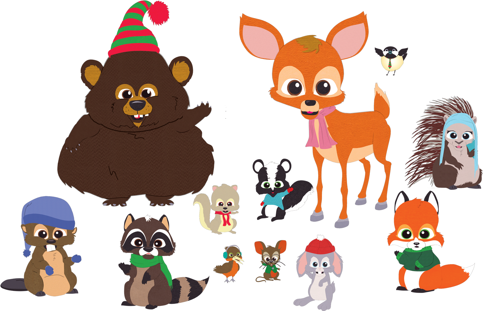 Woodland Critters - Woodland Critters (1920x1080)