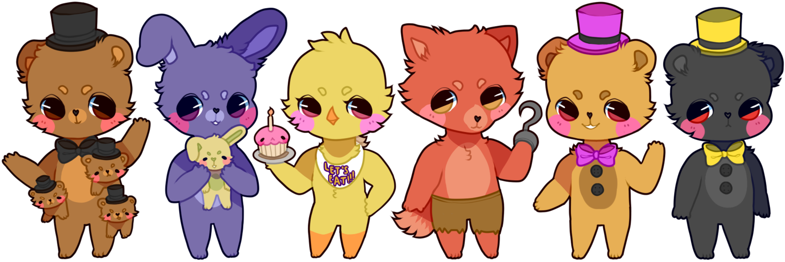 View Collection - All Fnaf Characters Cute.