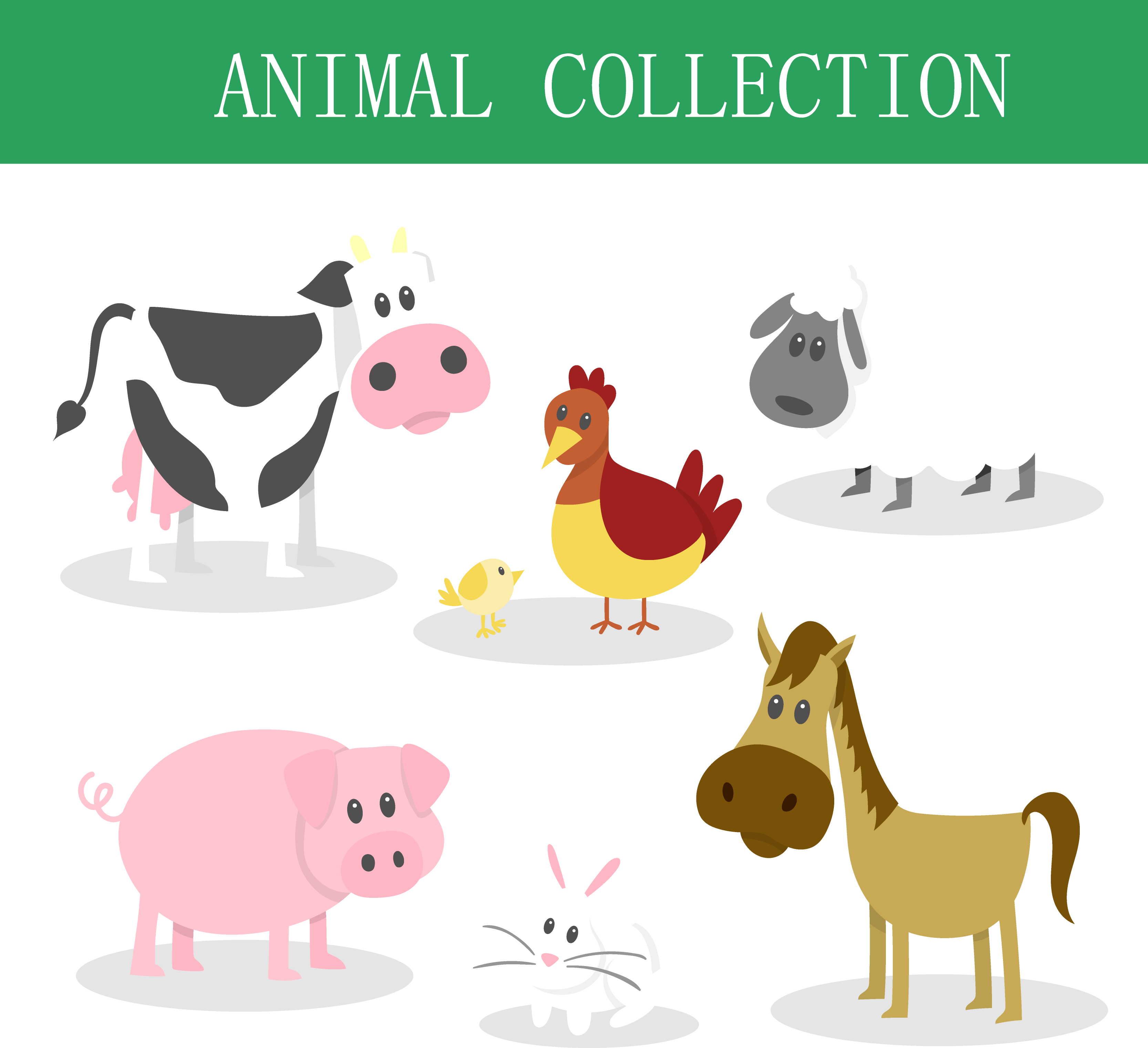 Domestic Pig Horse Speelboerderij Pierewiet Cattle - Zwierzęta I Ich Cienie (3333x3043)