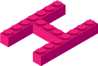 Lego Letter H - Alphabet (400x400)