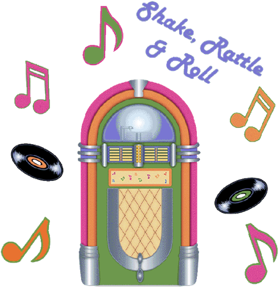 Music Of 1950s And 60s Download - 1950's Sock Hop Clip Art (578x600)