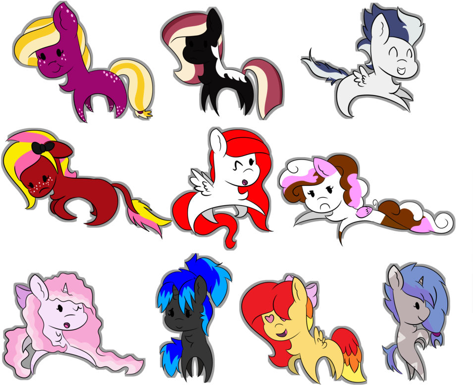 10 Cute Chibis Commission For Oasislace By Twittershy - Chibi (1024x801)