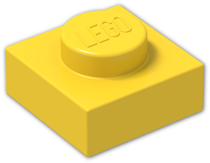 Plate 1 X 1 - Lego (800x600)
