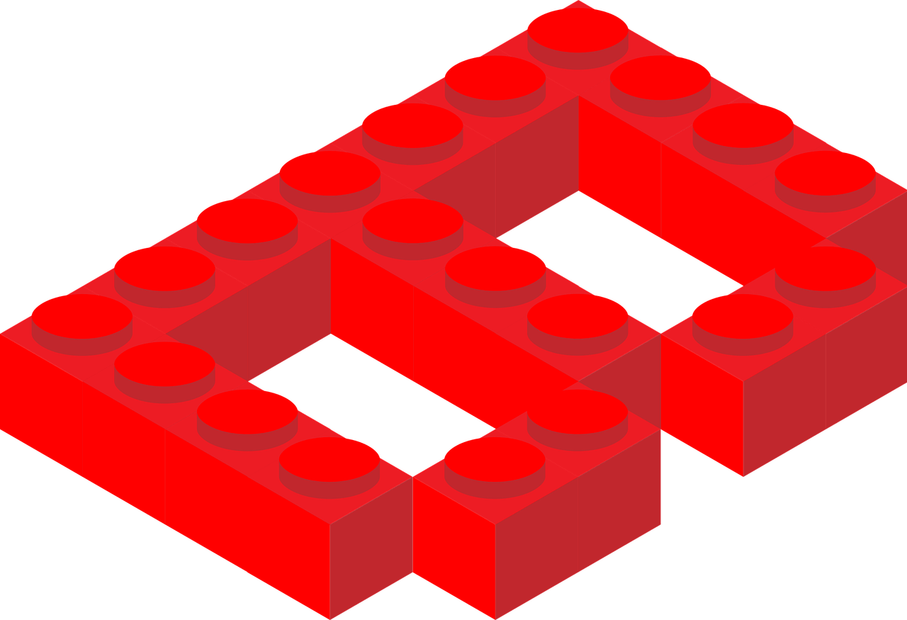 Lego Letter B - Circle (1280x875)