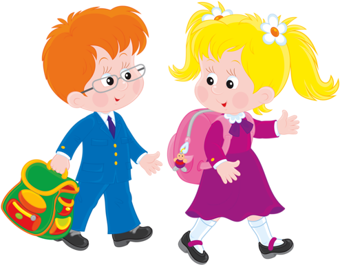 Download For Children Wallpaper And Picture - Back To School Kids Clipart Png (500x389)