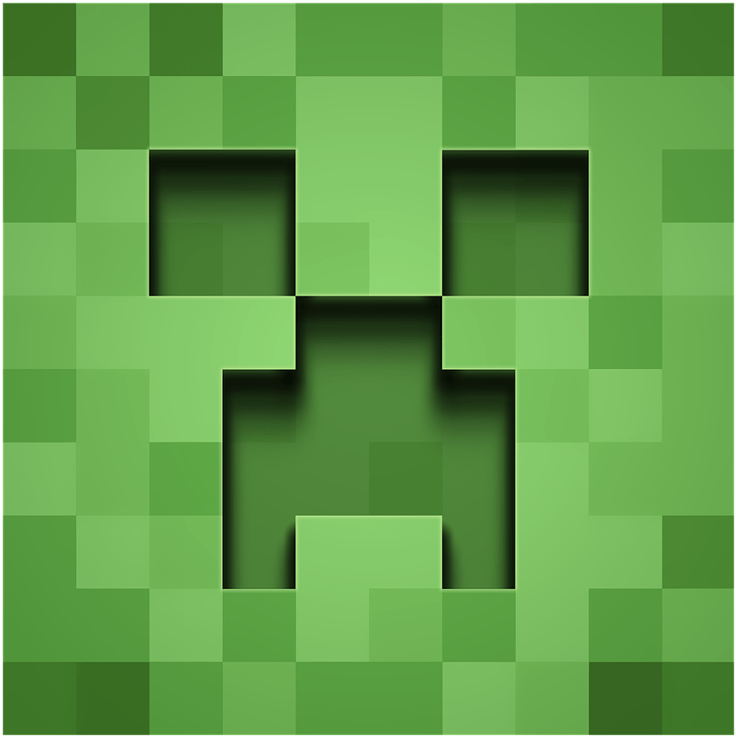Minecraft Creeper Front View - Minecraft (1280x1170)