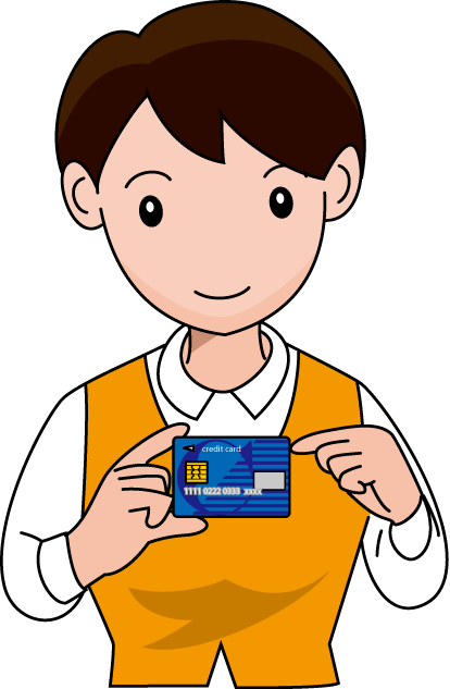 Clip Art Of - Card Loan (414x633)