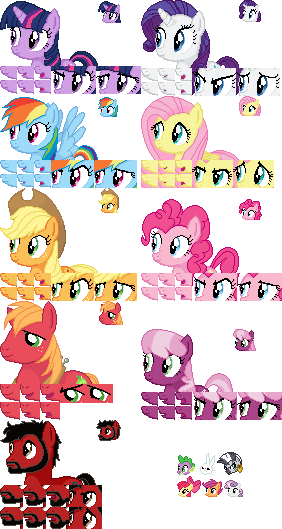 Deffect Clip Art Vector Graphics - 16 Bit Sprite Template (282x529)