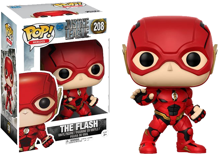 Vinyl Justice League - Funko Pop! Movies: Dc Justice League - The Flash Toy (800x800)