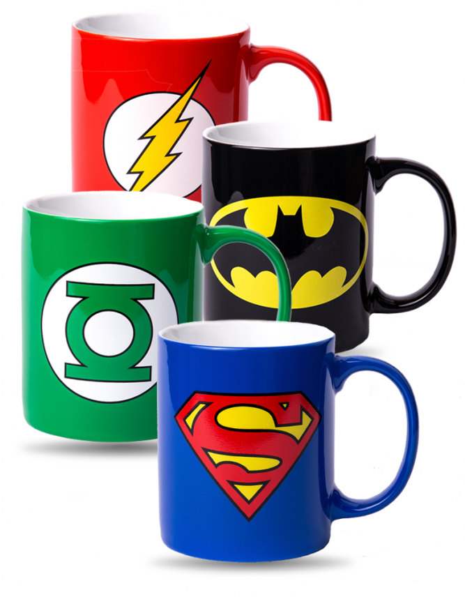 Sada Hrnků Justice League - Green Lantern T Shirt (855x855)