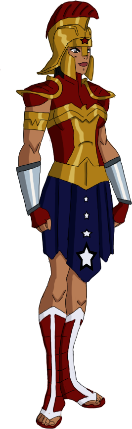 Justice League Wonder Woman By Jsenior - Costume (342x949)