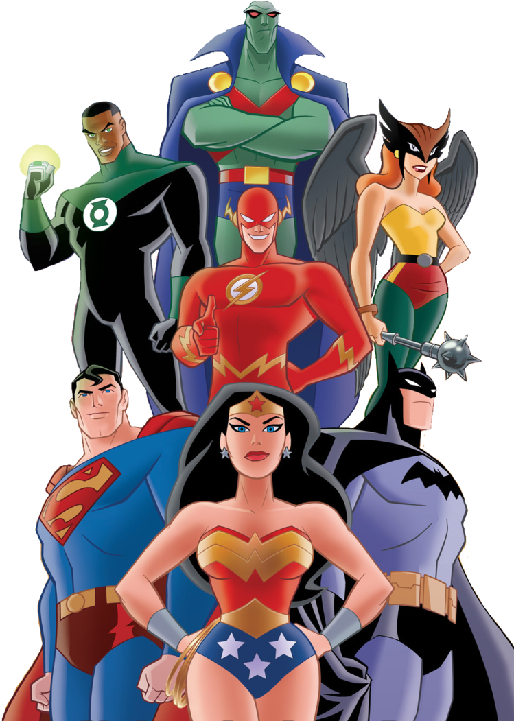 Justice League Render3 By Awesomeokingguy0123 - Young Justice Original 7 (761x1050)