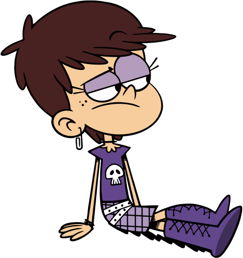 House Vector - Loud House Luna Vectors (500x532)