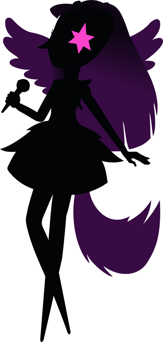 Twilight Sparkle Silhouette Vector By Mylittleapplebloom - Mlp Twilight Silhouette (540x1128)