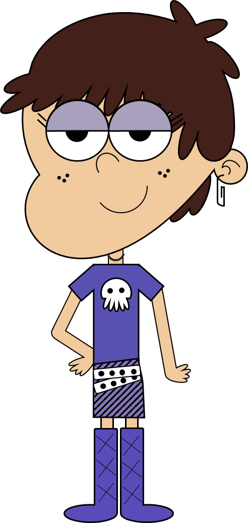 Luna Loud By Etschannel - Cartoon (492x1035)