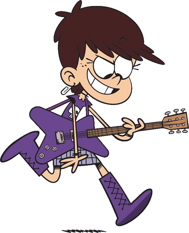Luna Rocking Out - Loud House Luna Loud (630x775)