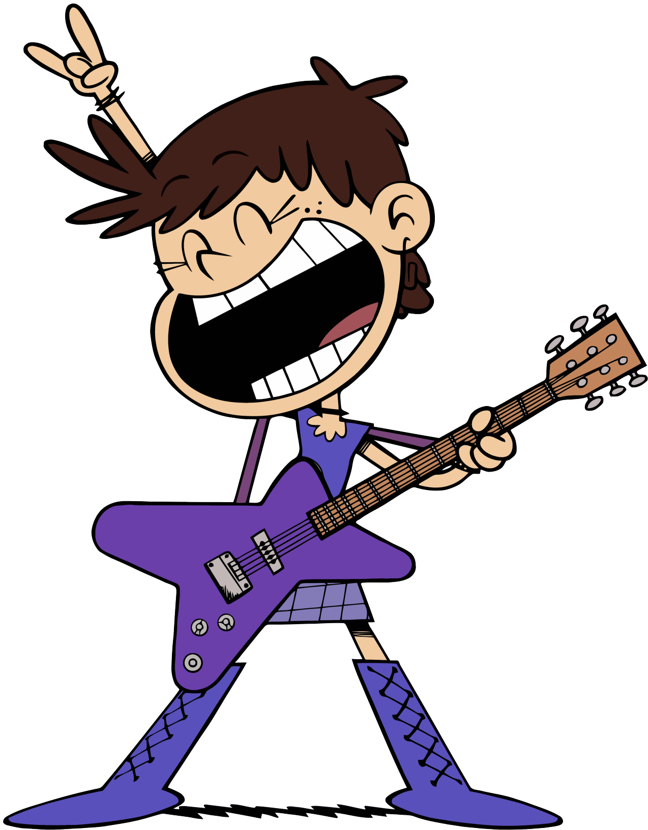 More Of Luna Loud Looks Like Im Officially A Cartoon - Loud House The Mask (1280x1637)