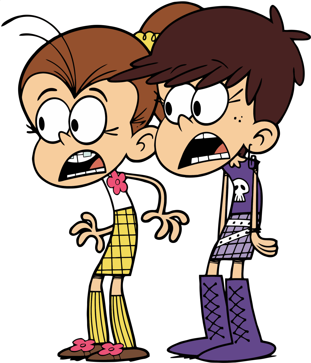 Luna Loud Luan Loud Internet Meme - Luan And Luna Loud (1280x1494)