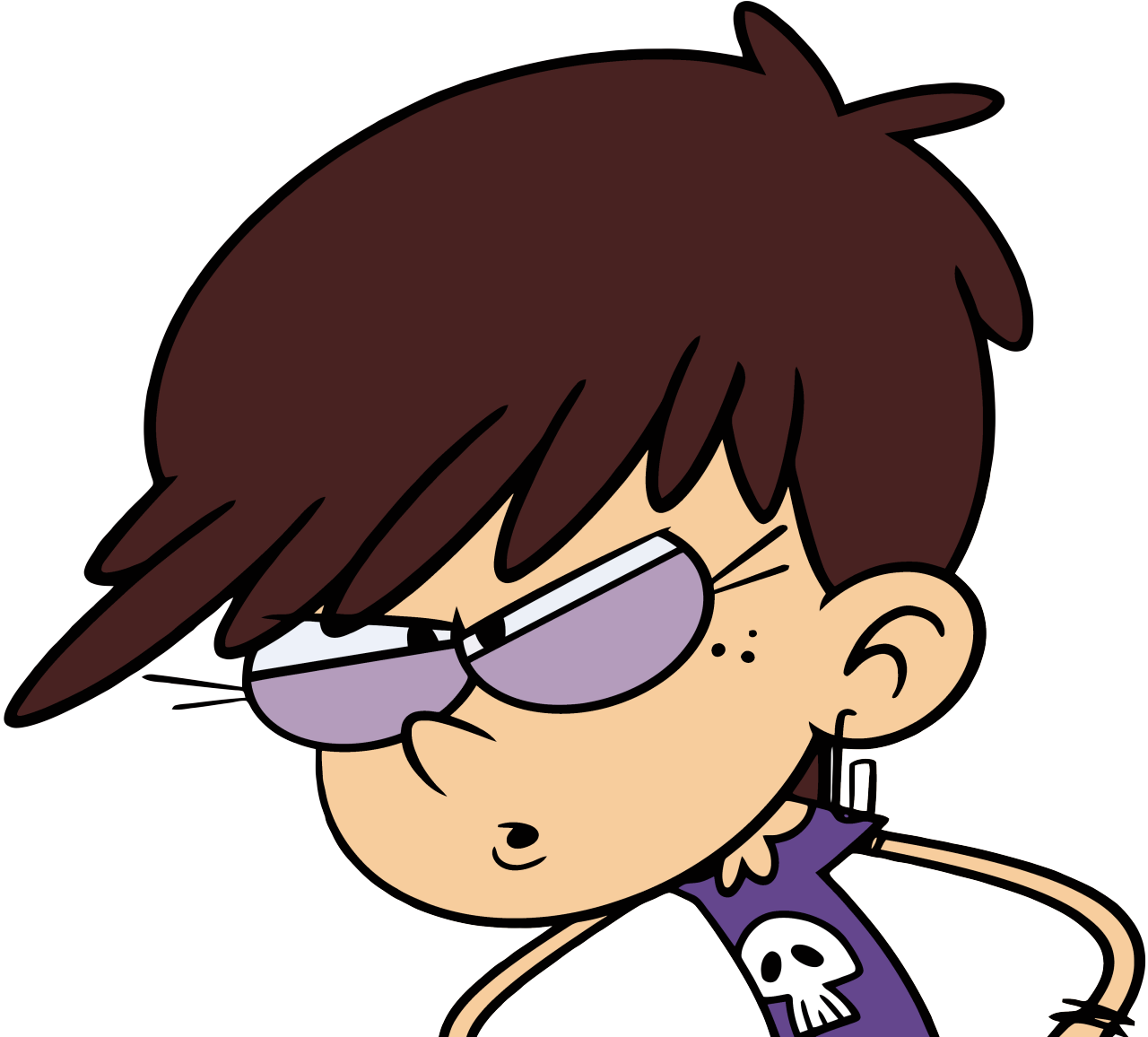 Luna Loud The Loud House Loud House Tlh Vectors Cartoonavatars - Cartoon (1280x1156)