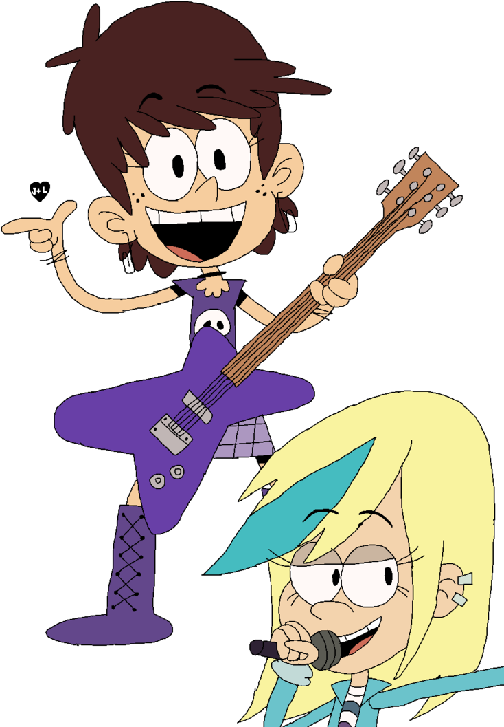 Luna Loud And Sam Sharp Big Event By Kabutopsthebadd - Luna Loud Cartoon Vectors (752x1063)