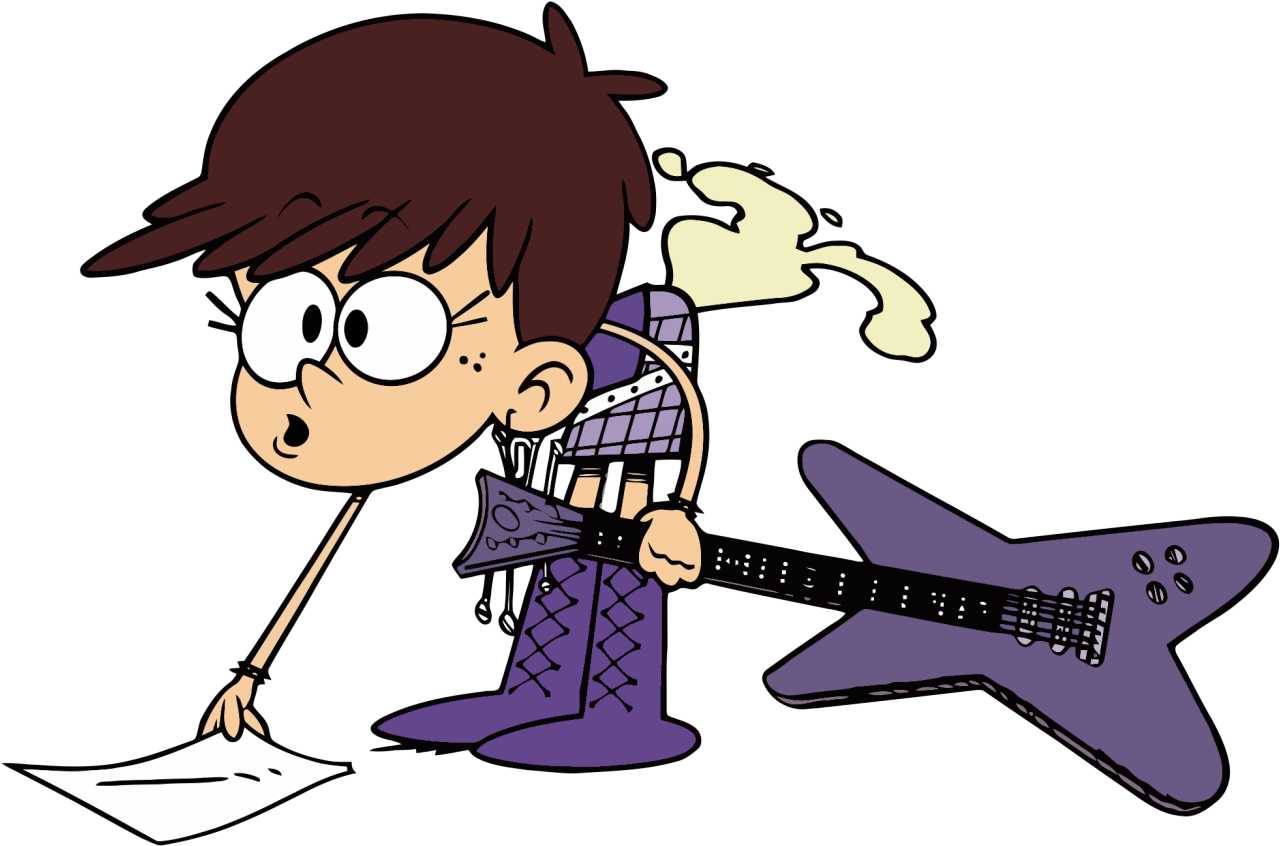 Luna Loud Lola Loud Lincoln Loud Lisa Loud Leni Loud - Loud House Luna Loud Fart (1280x853)