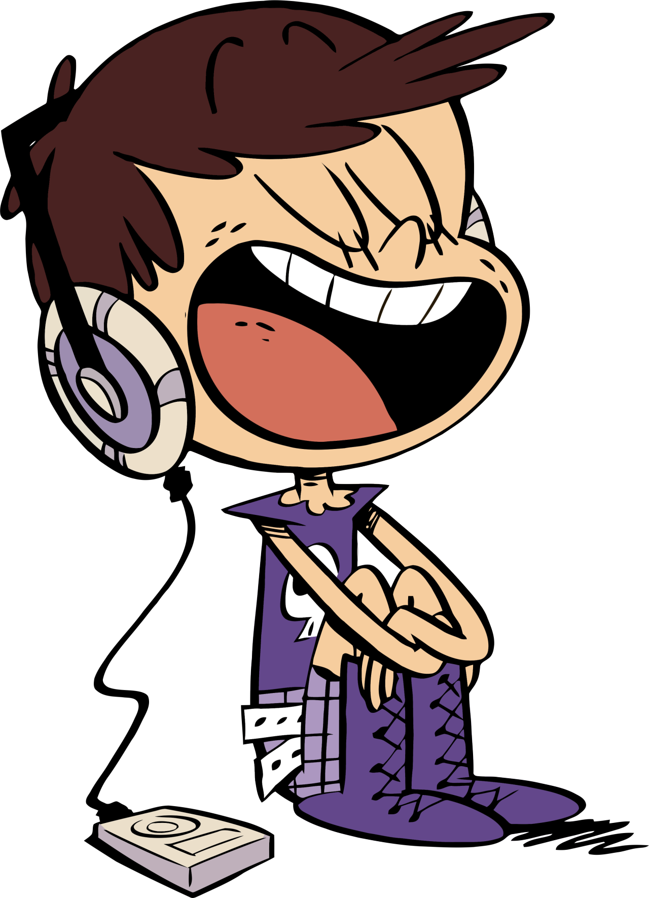 Curtis Harris & Caleel Harris At The Kids' Choice Sports - Loud House Luna Music (1280x1770)