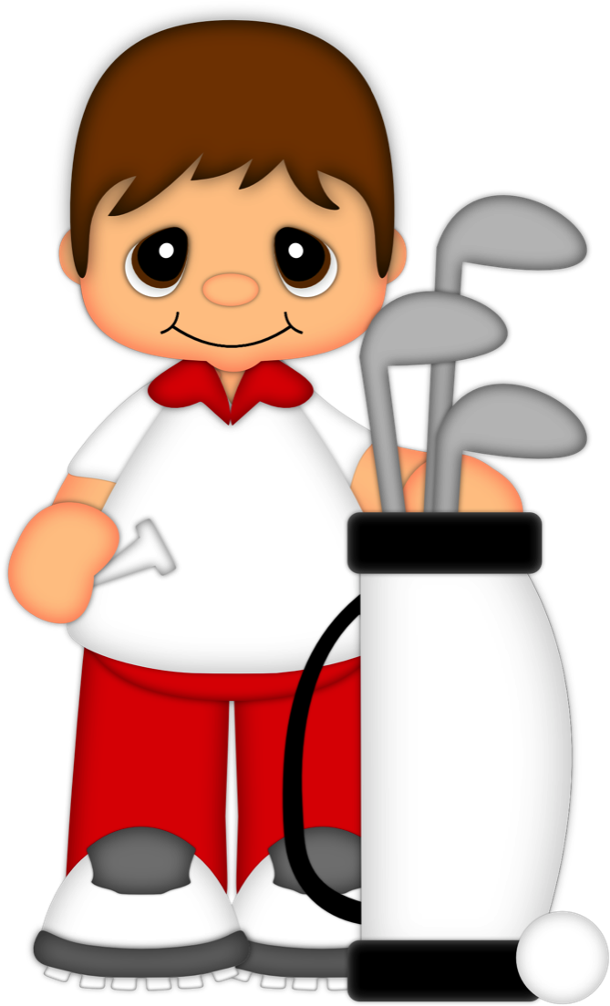 Golf Boy From Scrap Factory - Cartoon (750x1200)