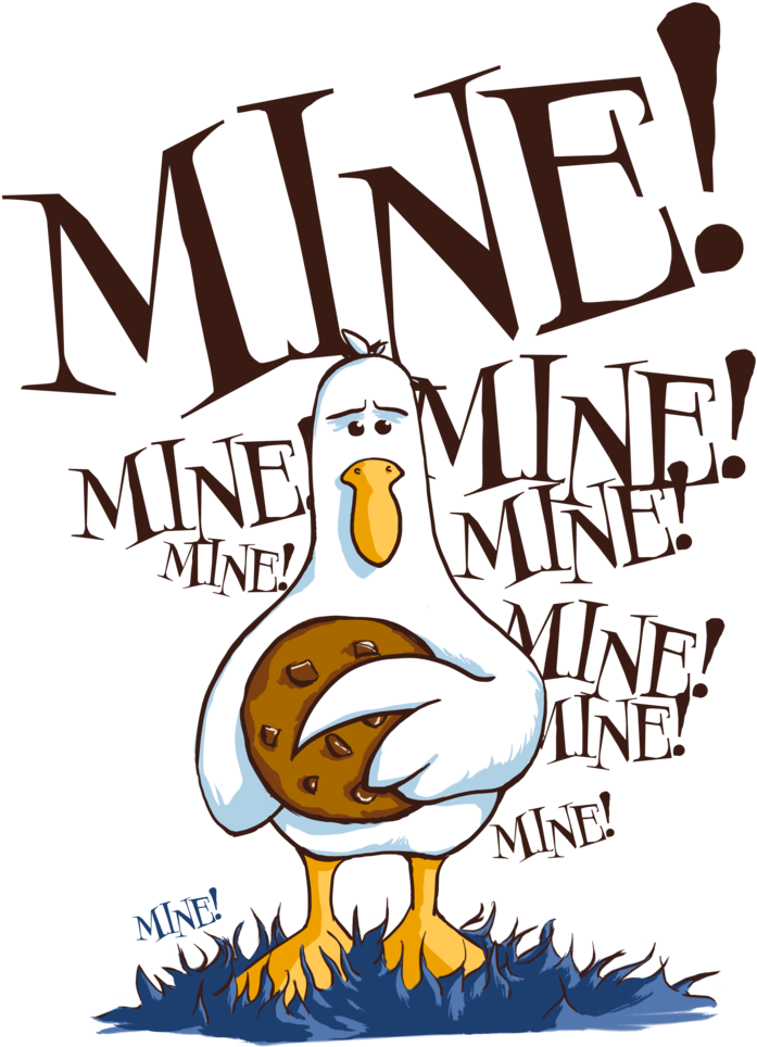 Seagull Vs Cookiemonster By Sikey - Cartoon (766x1044)