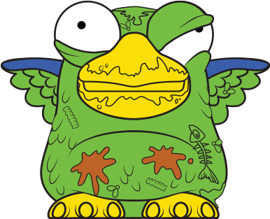 Sicky Seagull 1 - Grossery Gang Vile Vermin (400x400)