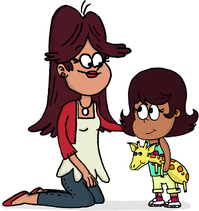 Homandollar Sisters - Loud House Darcy (864x752)