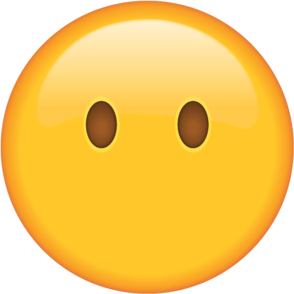 Tell Someone Your Mouth Is Shut Tight With This Emoji - Face Without Mouth Emoji (640x640)