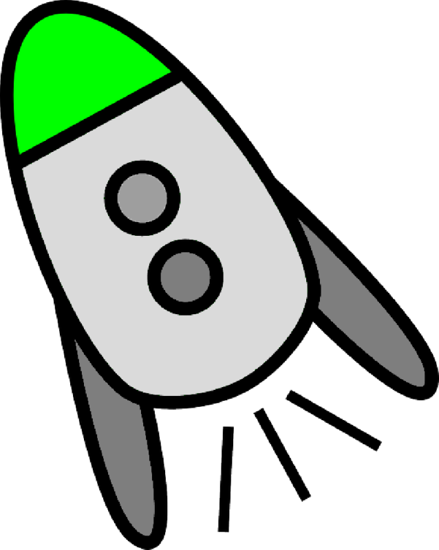 Pin Rocketship Clip Art - Blast Off Coloring Pages (638x800)