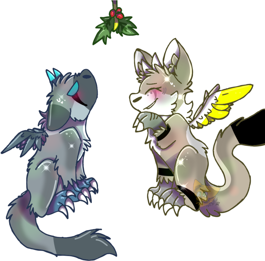 Christmas Collab Piece By Catsforever12 - Cartoon (894x894)