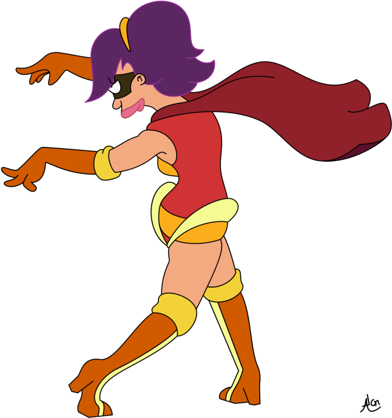 Futurama Turanga Leela Png - Futurama Clobberella (848x942)