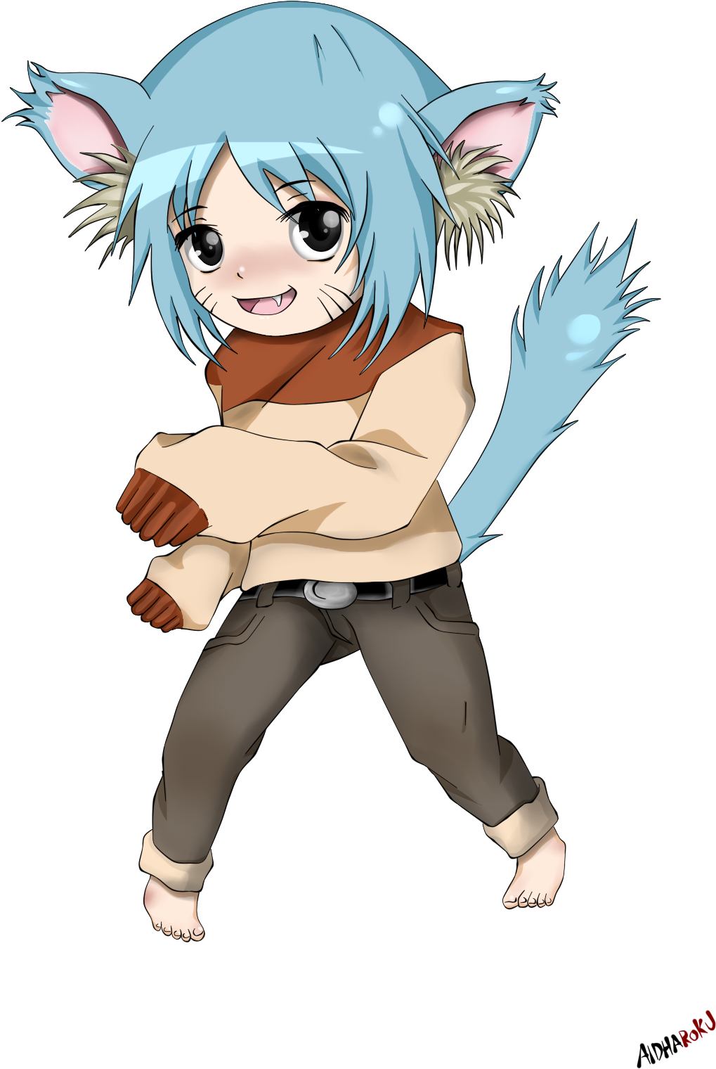 Gumball Anime By Aldharoku Gumball Anime By Aldharoku - Cartoon (1264x1792)