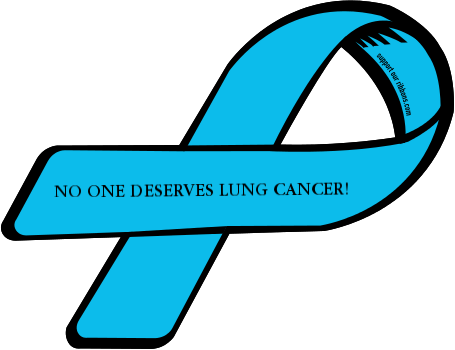 Lung Cancer Ribbon Clip Art - Type 1 Diabetes Ribbon (455x350)
