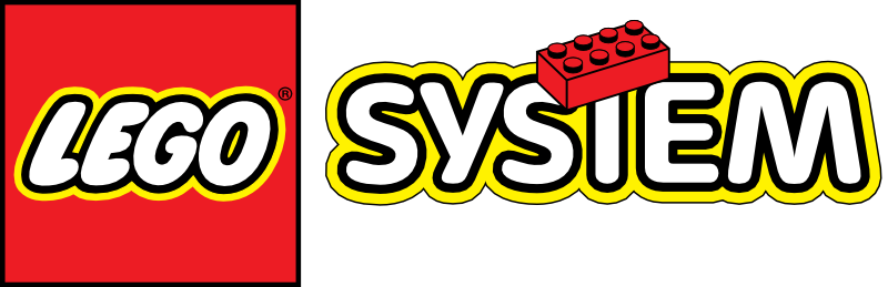 The Lego System Logo From 1992 Onwards - Lego Set #846 9v Lighting Bricks (800x259)
