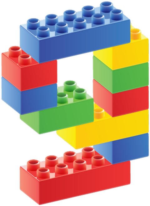 Lego Duplo Toy Clip Art - Letter R With Lego (592x699)