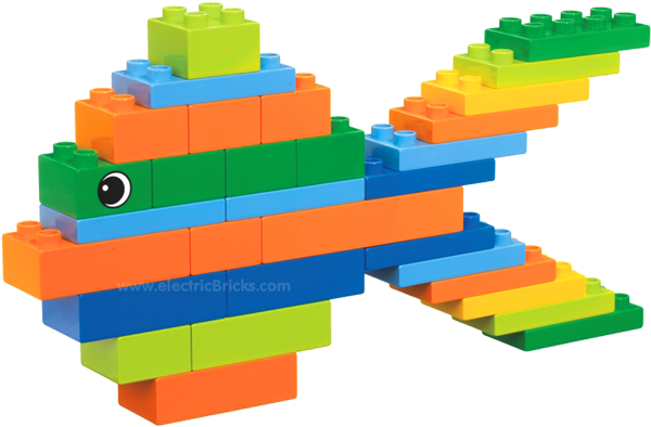 Duplo Lego Ideas - Lego Duplo Fish (600x450)