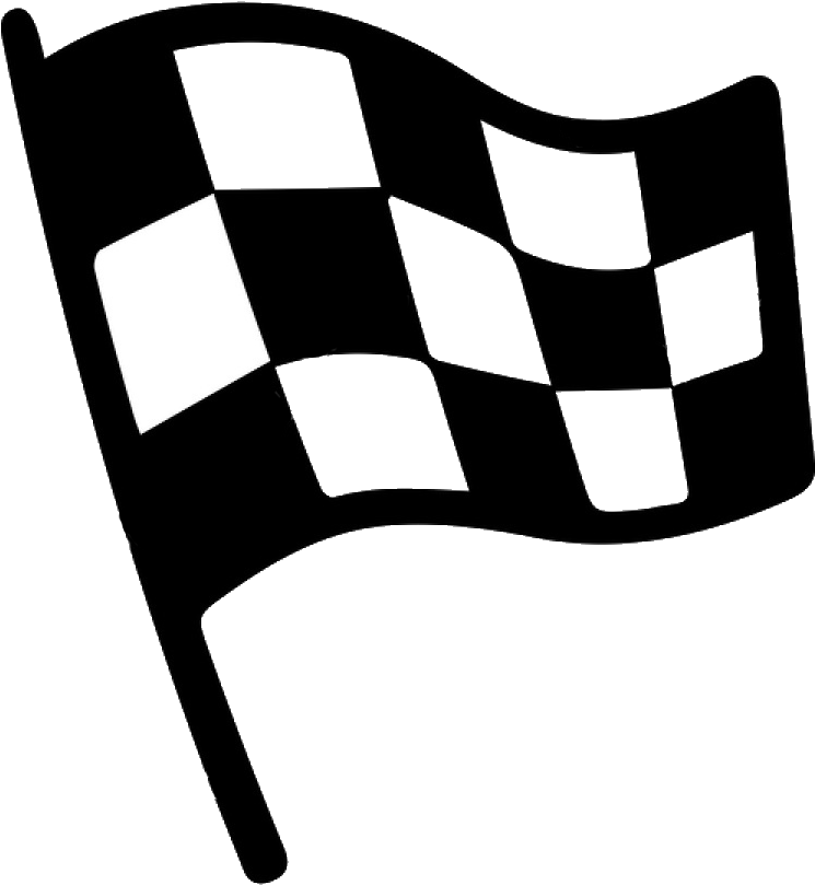 Checkered Flag - - Icono Final Png (814x857)