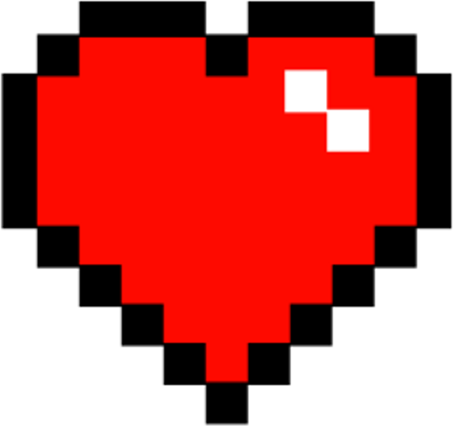 Lego Brick 1 - Zelda Heart 8 Bit (1024x1024)