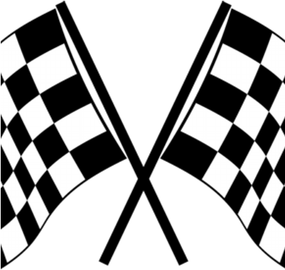 Route 66 Speedway - Checkered Flag Vector (400x400)
