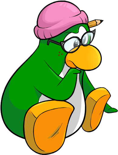 Aunt Arctic Think - Clip Art (410x528)