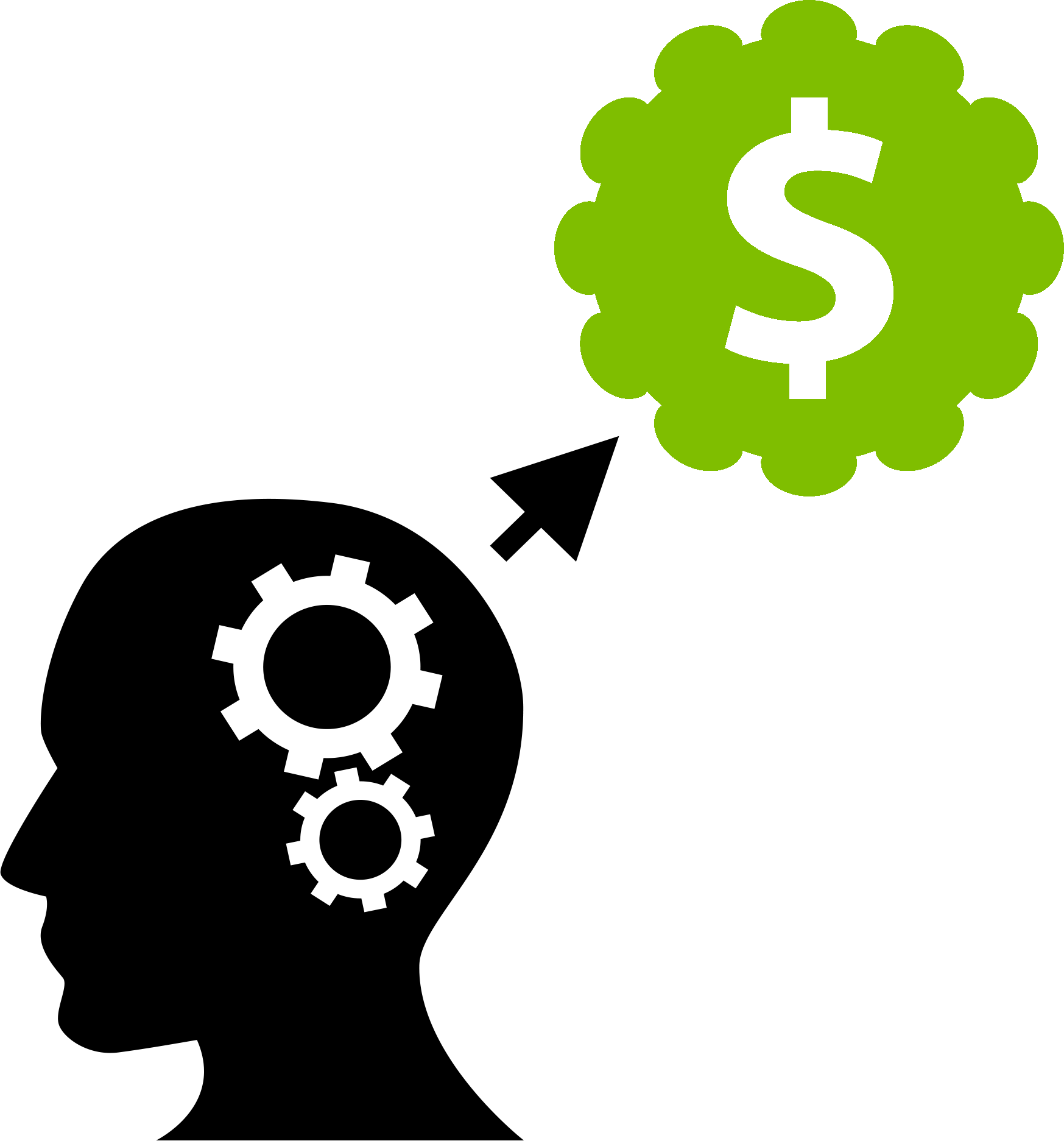 Computer Icons Big Data Clip Art - Head Silhouette Icon Transparent (1747x1873)