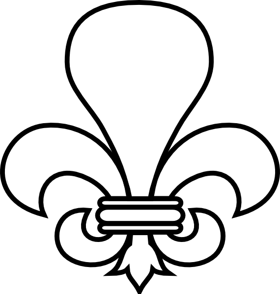 Fleur De Lis Clip Art (570x599)