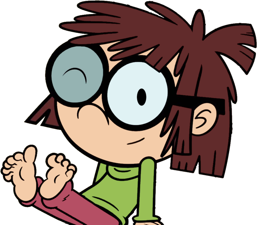 Lisa Loud Showing Off Her Cute 11 Toes By Thevideogameteen - Cartoon (940x849)