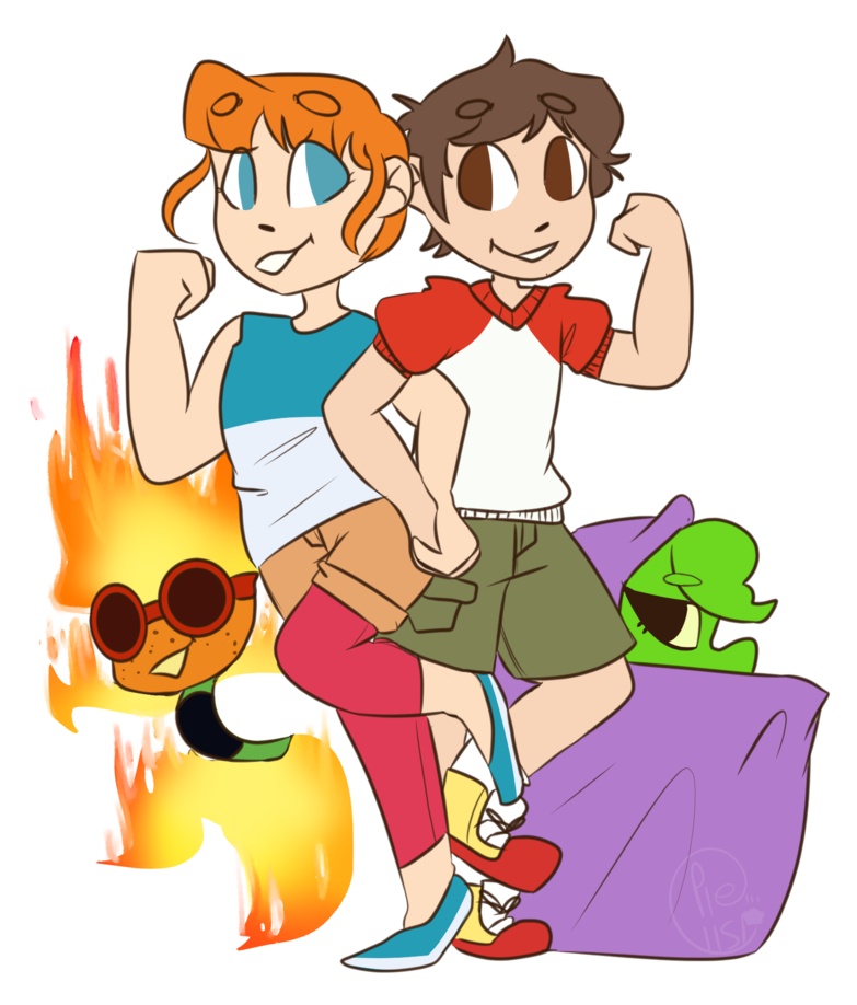 Comics By Gamergirl29235 - Solar Flare And Green Shadow (823x971)