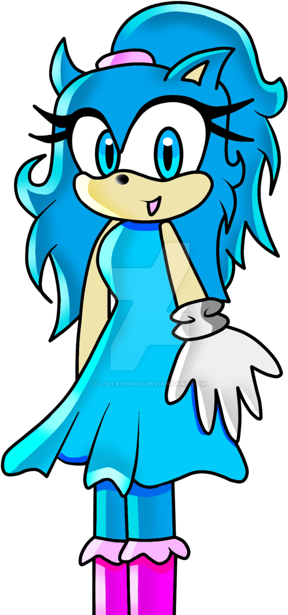 Lily The Hedgehog Sa Style By Lilyxchip02 - Cartoon (900x1200)
