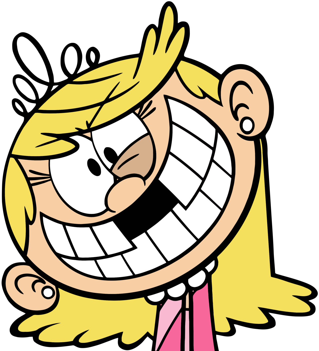 Lola Loud Big Vector Bash - Loud House Lola Evil (1280x1409)